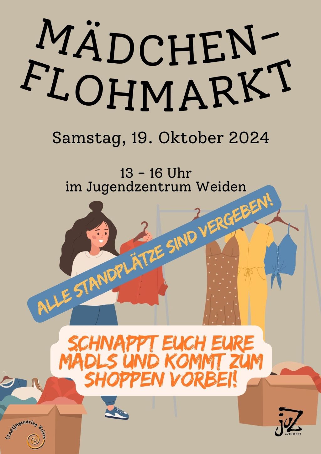 Mädchenflohmarkt 19.10.2024